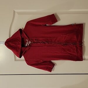 Like New L.A. Kitty Ruffled Zip Up Hoodie